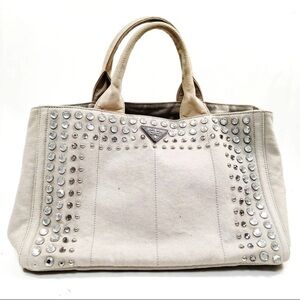 Crystal Prada Canapa Bijoux tote